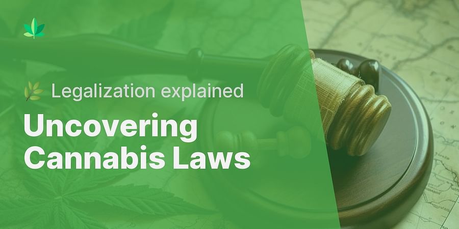 Uncovering Cannabis Laws - πΏ Legalization explained