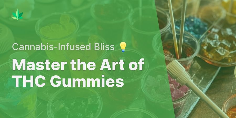 Master the Art of THC Gummies - Cannabis-Infused Bliss π‘