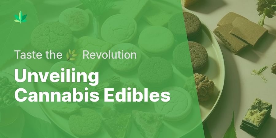 Unveiling Cannabis Edibles - Taste the πΏ Revolution